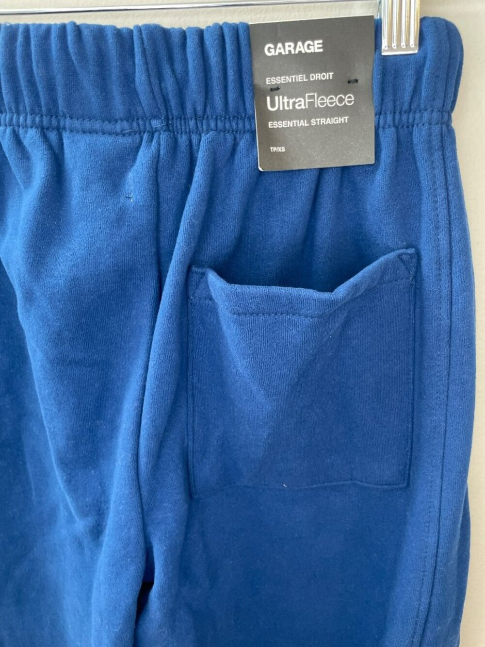 Garage Ultra Fleece Straight Leg Sweatpants Midnight Blue Women's Sz XS $65 NWT - Picture 7 of 9